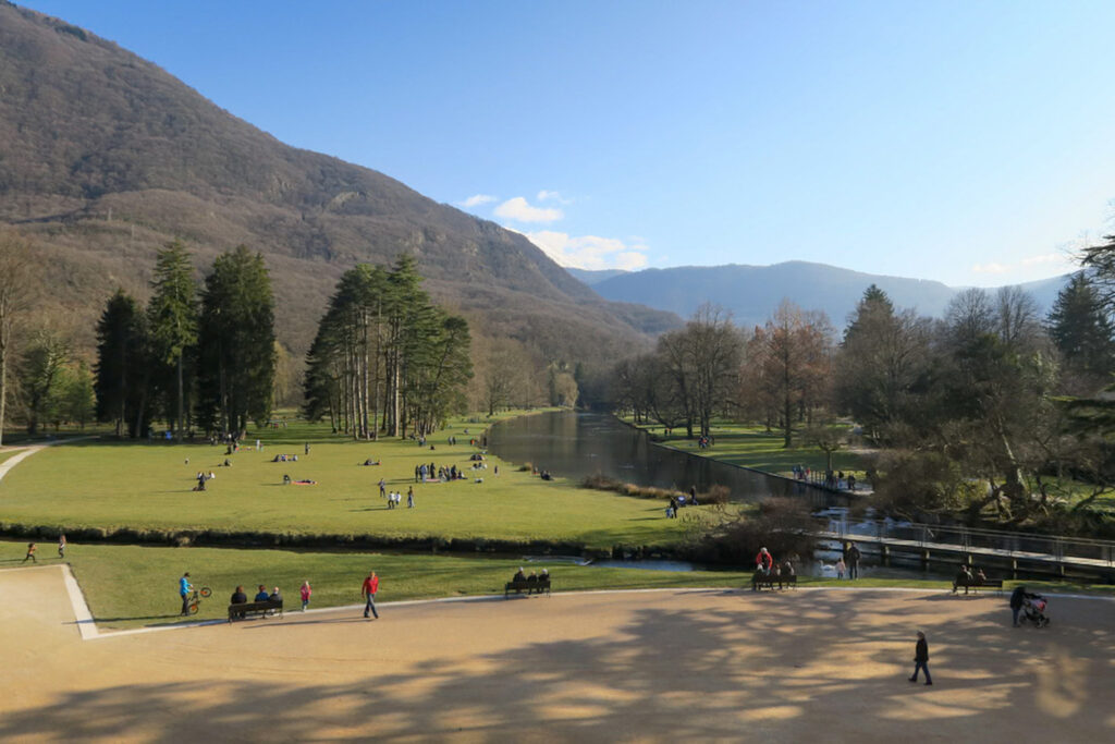 Photo du parc du Domaine de Vizille en Isère